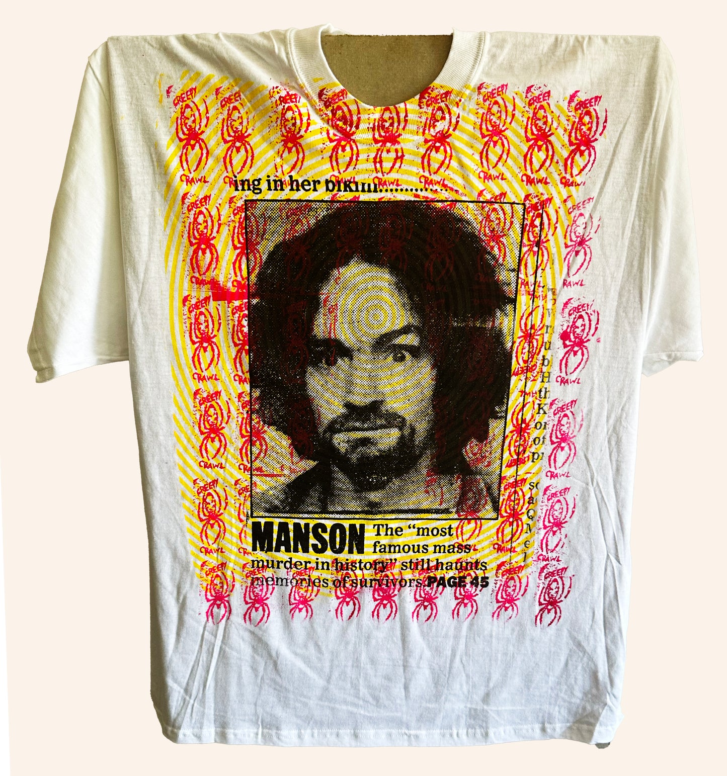 Don Rock - Charles Manson V1 T-Shirt Größe L